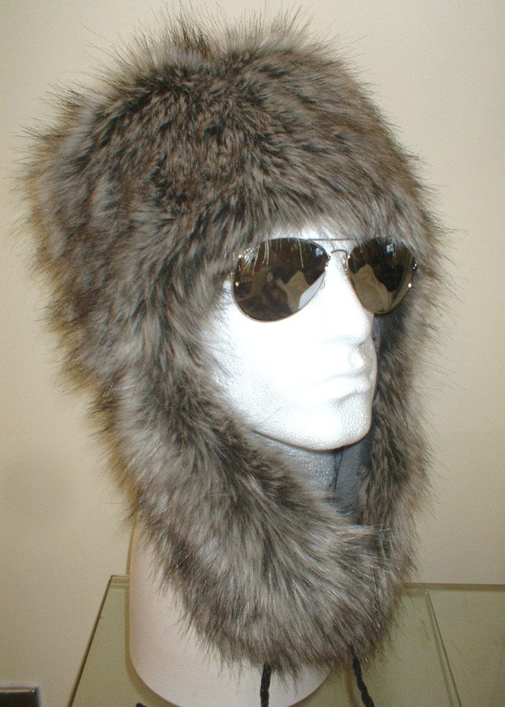 Wolf fur deals hat