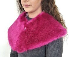 Hot Pink Mink Faux Fur Fashion 