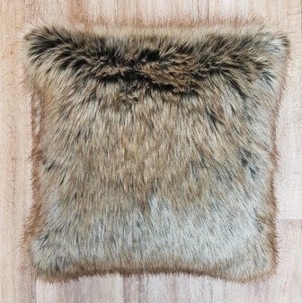 large faux fur cushions