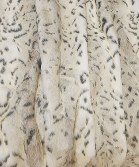 Children's Tissavel Snow Lynx Faux Fur Capelet