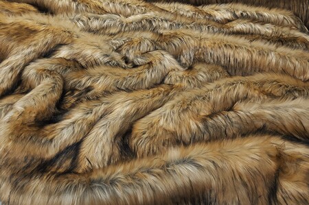 Tissavel Tundra Harvest Gold Faux Fur Fabric