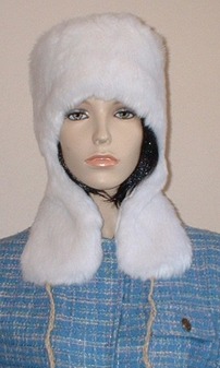 Snow White Faux Fur Trapper Hat
