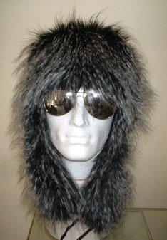 Tissavel Porcupine Faux Fur Trapper Hat