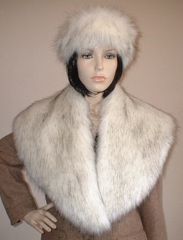 Alaska Faux Fur Shawl Collar
