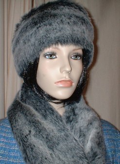Arctic Wolf Faux Fur Headband