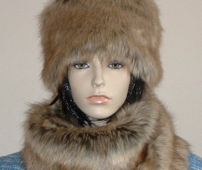 Husky Faux Fur Hat
