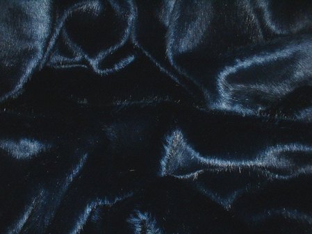 Navy Blue Baby Toddler Faux Fur Blanket 