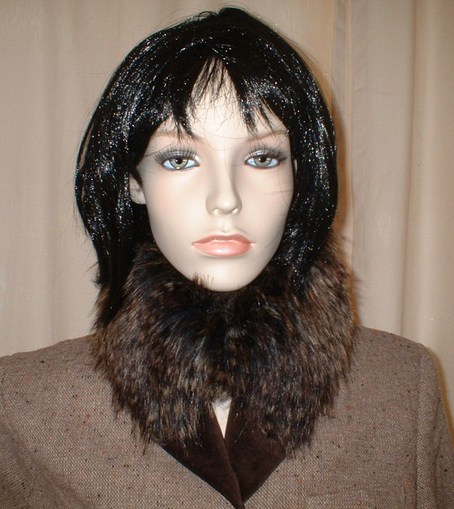 Kodiac Bear Faux Fur collar