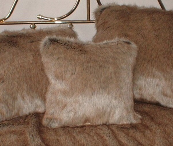 Husky Faux Fur Cushions