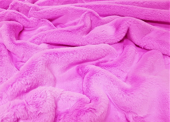 Orchid Faux Fur Throws