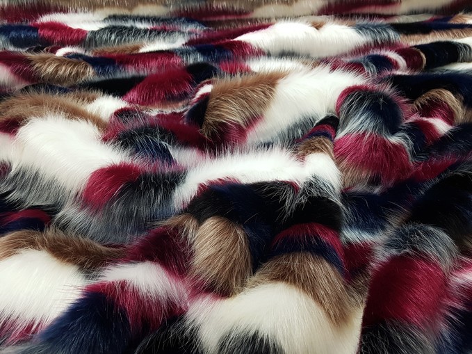 Picasso Faux Fur Fabric Per Meter Limited Edition