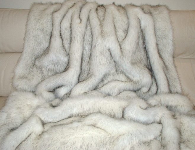 Alaska faux fur discount throw