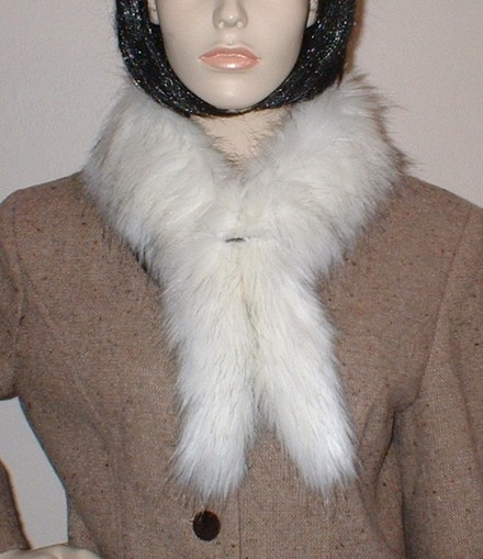 Alaska Faux Fur Slim Collar/Headband