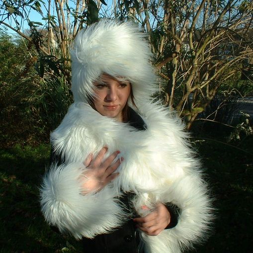 Polar Bear Faux Fur Hat