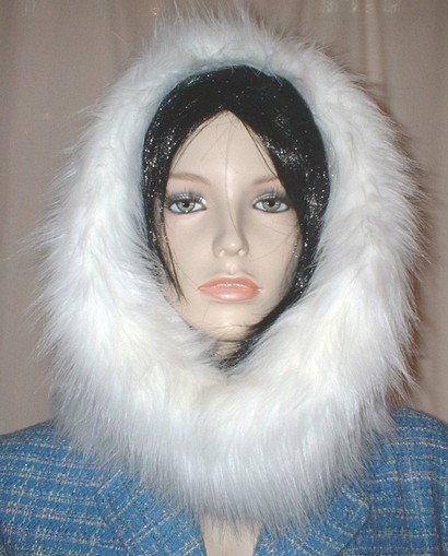 Polar Bear Faux Fur Cowl/Neck Warmer