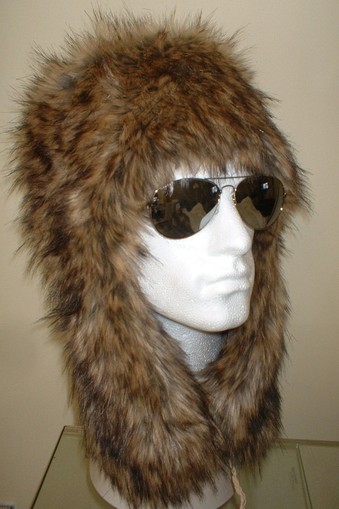 Simba Faux Fur Trapper Hat
