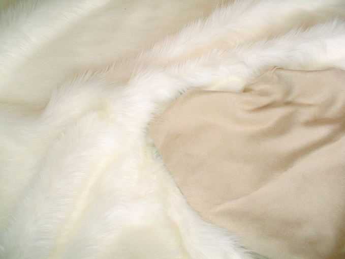 Extra Thick White Faux Fur Polar Bear Throw – Dot and Blush