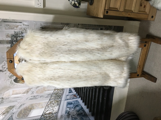 SALE Faux Fur Gilets Knee Length
