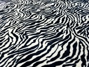 Zebra Faux Fur Fabric