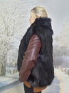 Black Bear Faux Fur Huntress Cowl