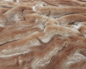 Tissavel Blush Faux Fur Fabric Per Meter