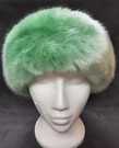 Tissavel Mint Faux Fur Roller Hat