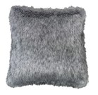 Silver Musquash Faux Fur Cushions