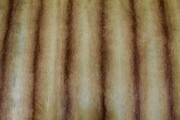 NEW Golden Brown Chinchilla Faux Fur Fabric Per Meter