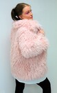 Valais Soft Pink Faux Fur Jacket 