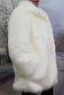 Polar Bear Faux Fur Coat