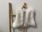 Himalaya Faux Fur Bolero/Waistcoat